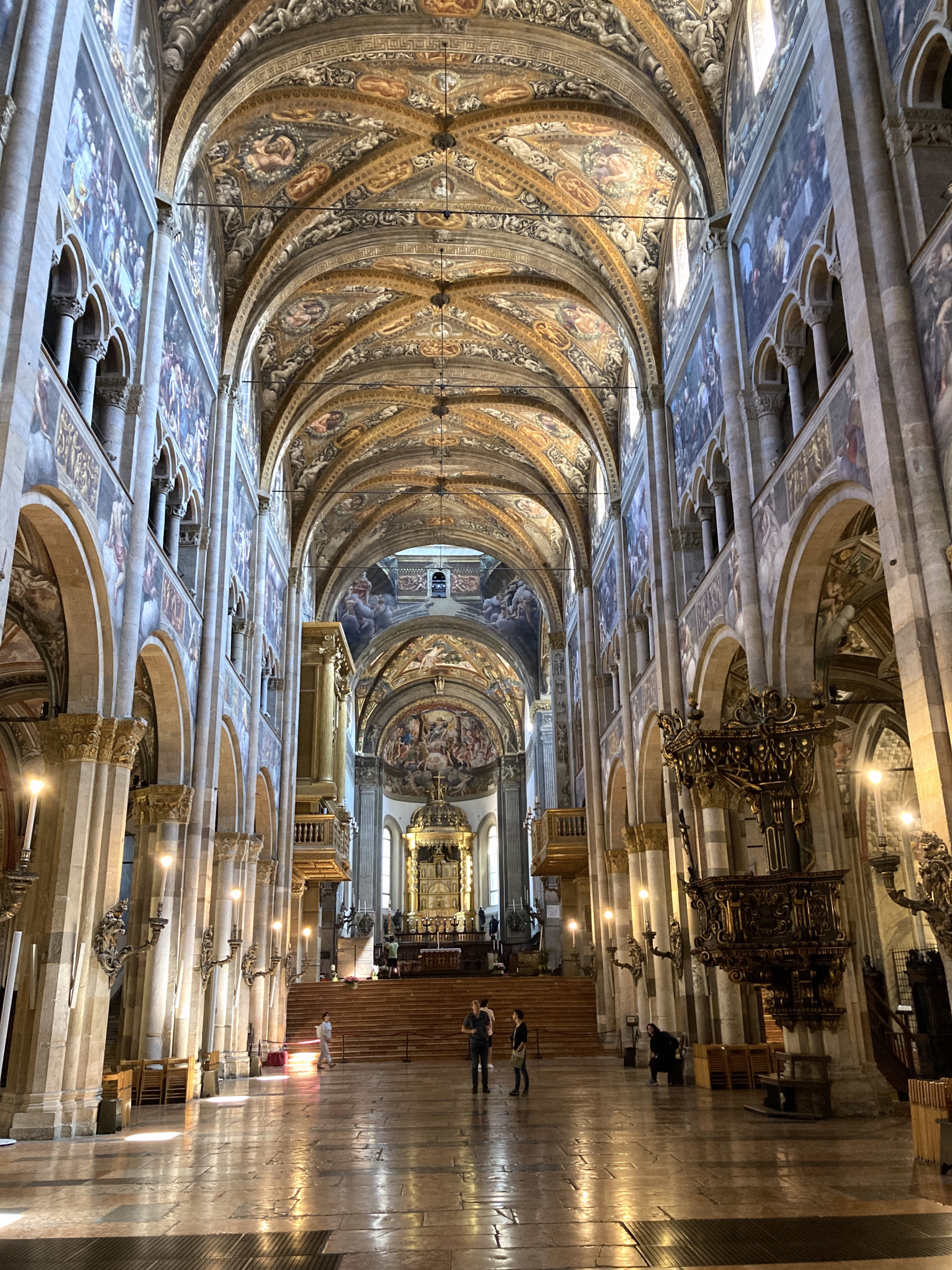 La cathédrale de Parme (Duomo du XIIè s.)